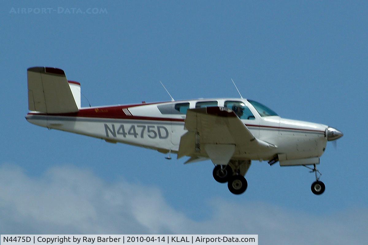 N4475D, 1956 Beech G35 Bonanza C/N D-4619, Beech G35 Bonanza [D-4619] Lakeland-Linder~N 14/04/2010