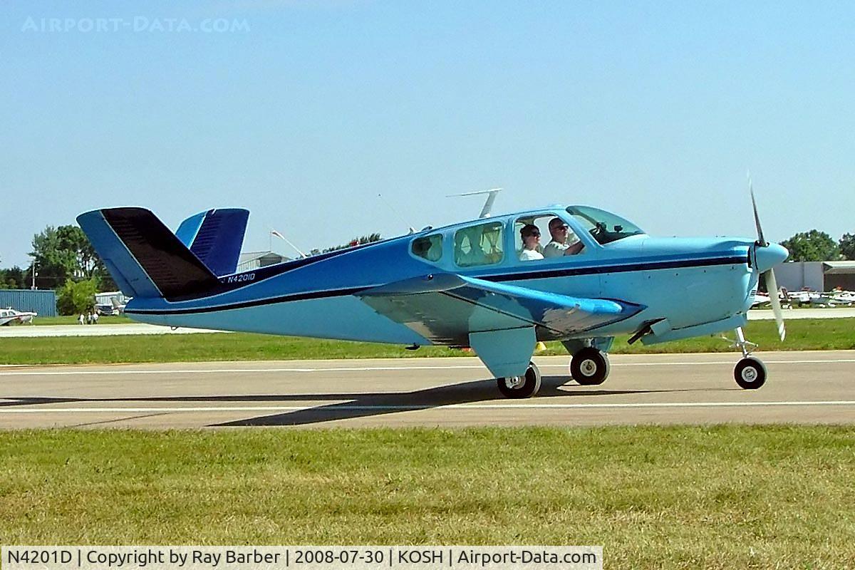 N4201D, 1955 Beech G35 Bonanza C/N D-4398, Beech G35 Bonanza [D-4398] Oshkosh~N 30/07/2008