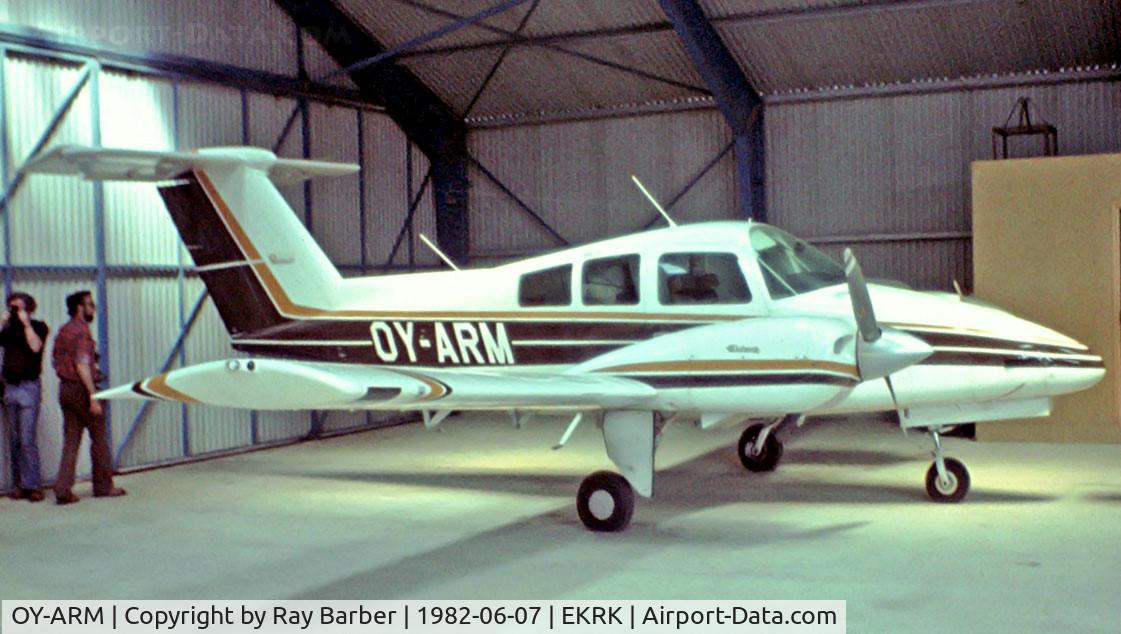 OY-ARM, 1979 Beech 76 Duchess C/N ME-284, Beech 76 Duchess [ME-284] Roskilde~OY 07/06/1982