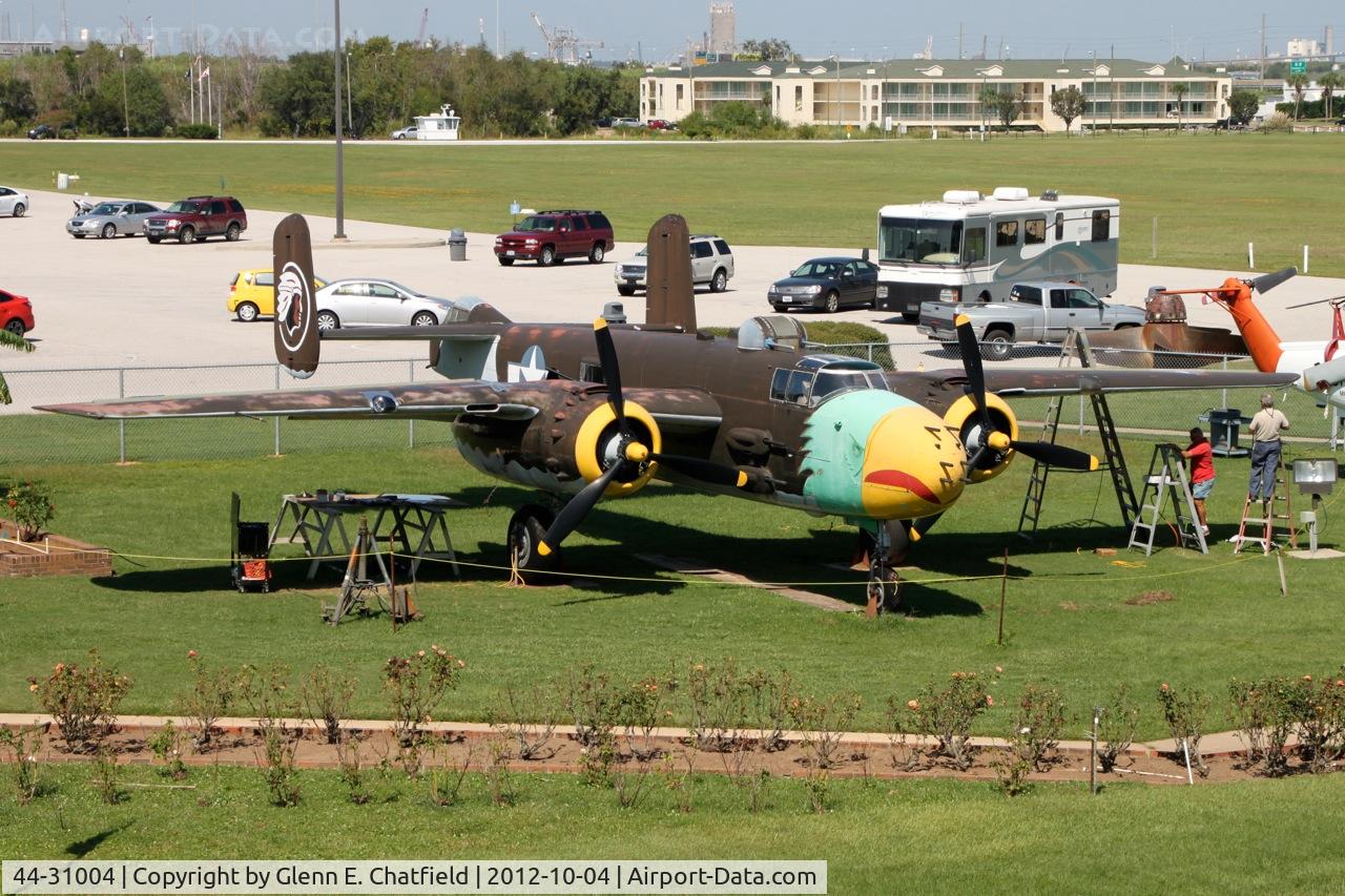 44-31004, 1944 North American TB-25N Mitchell C/N 108-34279, At the Battleship Alabama Museum