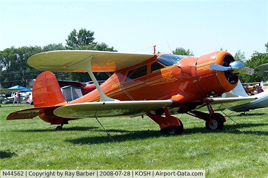 N44562, 1944 Beech D17S Staggerwing C/N 6923, Beech GB-2 Staggerwing [6923] Oshkosh~N 28/07/2008