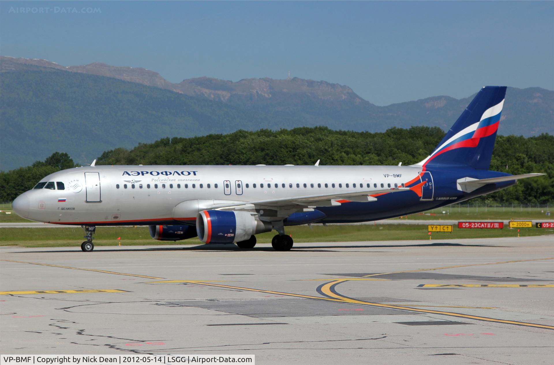 VP-BMF, 2008 Airbus A320-214 C/N 3711, LSGG/GVA EBACE 2012
