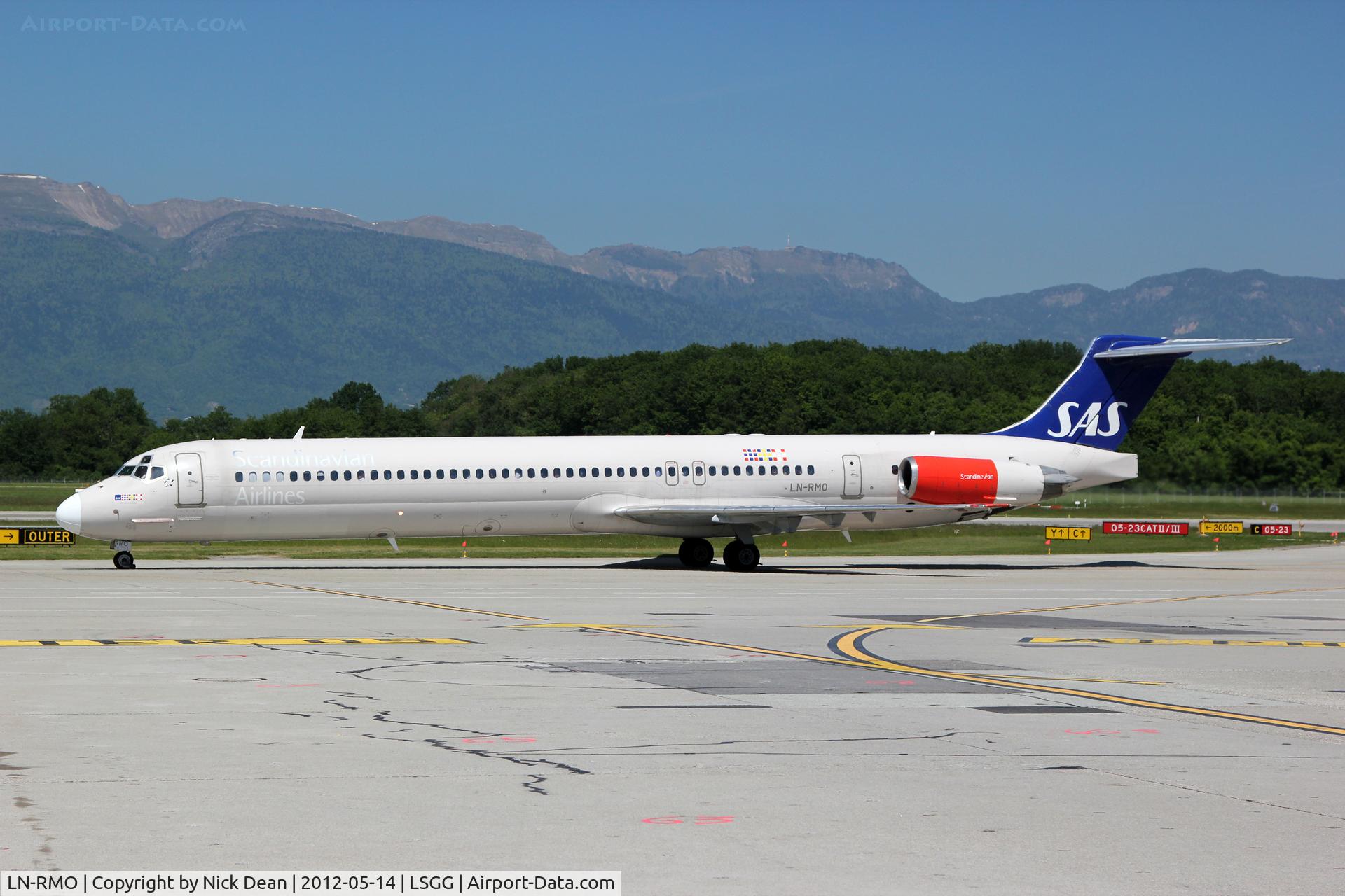 LN-RMO, 1991 McDonnell Douglas MD-81 (DC-9-81) C/N 53315, LSGG/GVA EBACE 2012