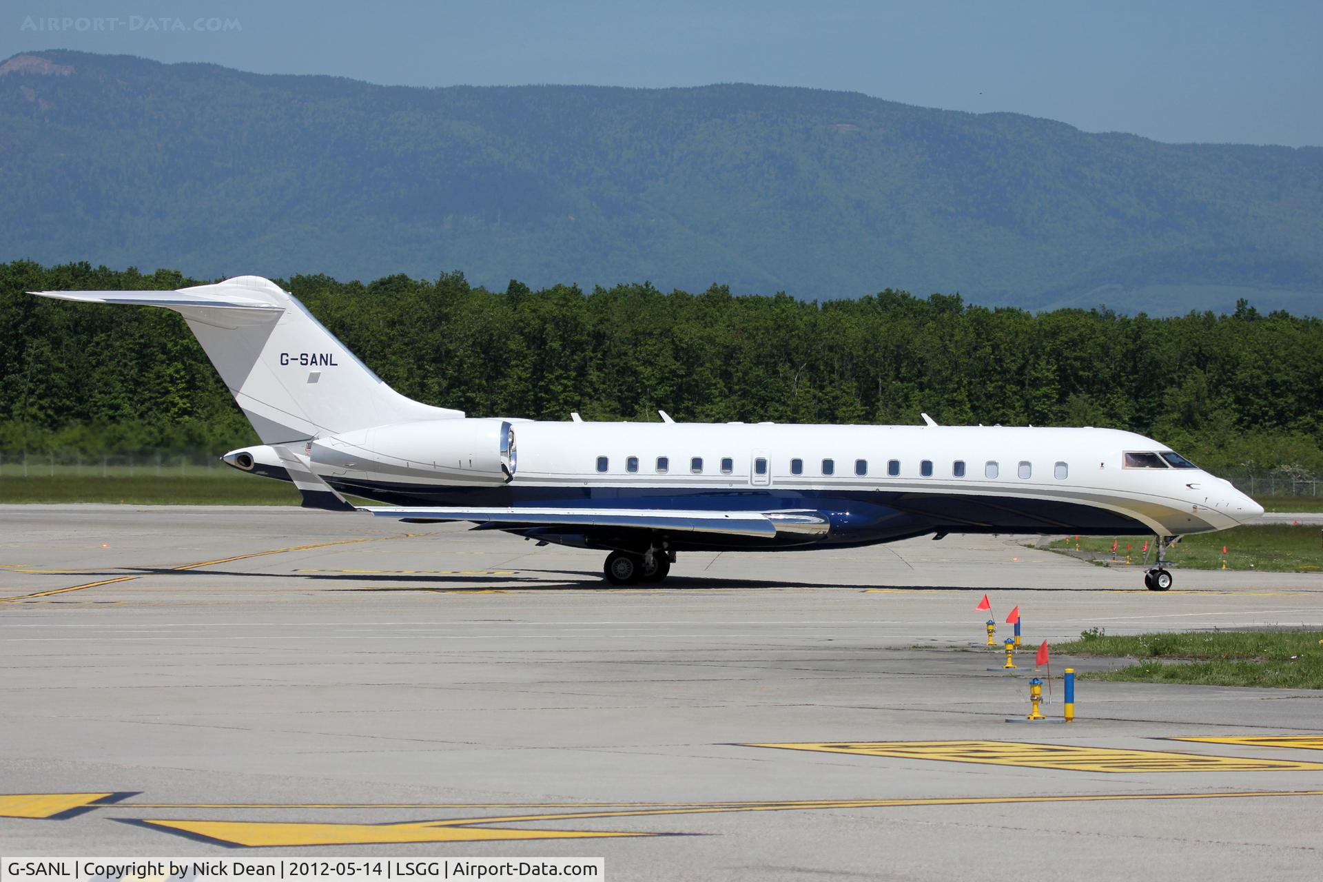 G-SANL, 2009 Bombardier BD-700-1A10 Global Express C/N 9333, LSGG/GVA EBACE 2012