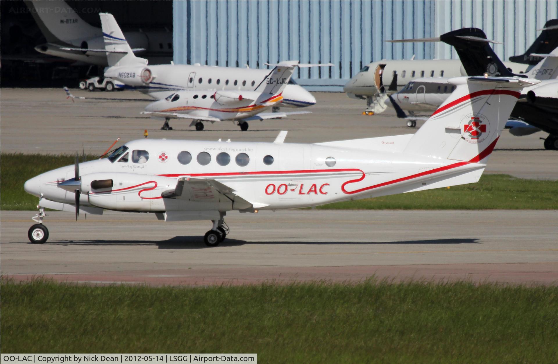 OO-LAC, 1982 Beech 200C Super King Air C/N BL-16, LSGG/GVA EBACE 2012