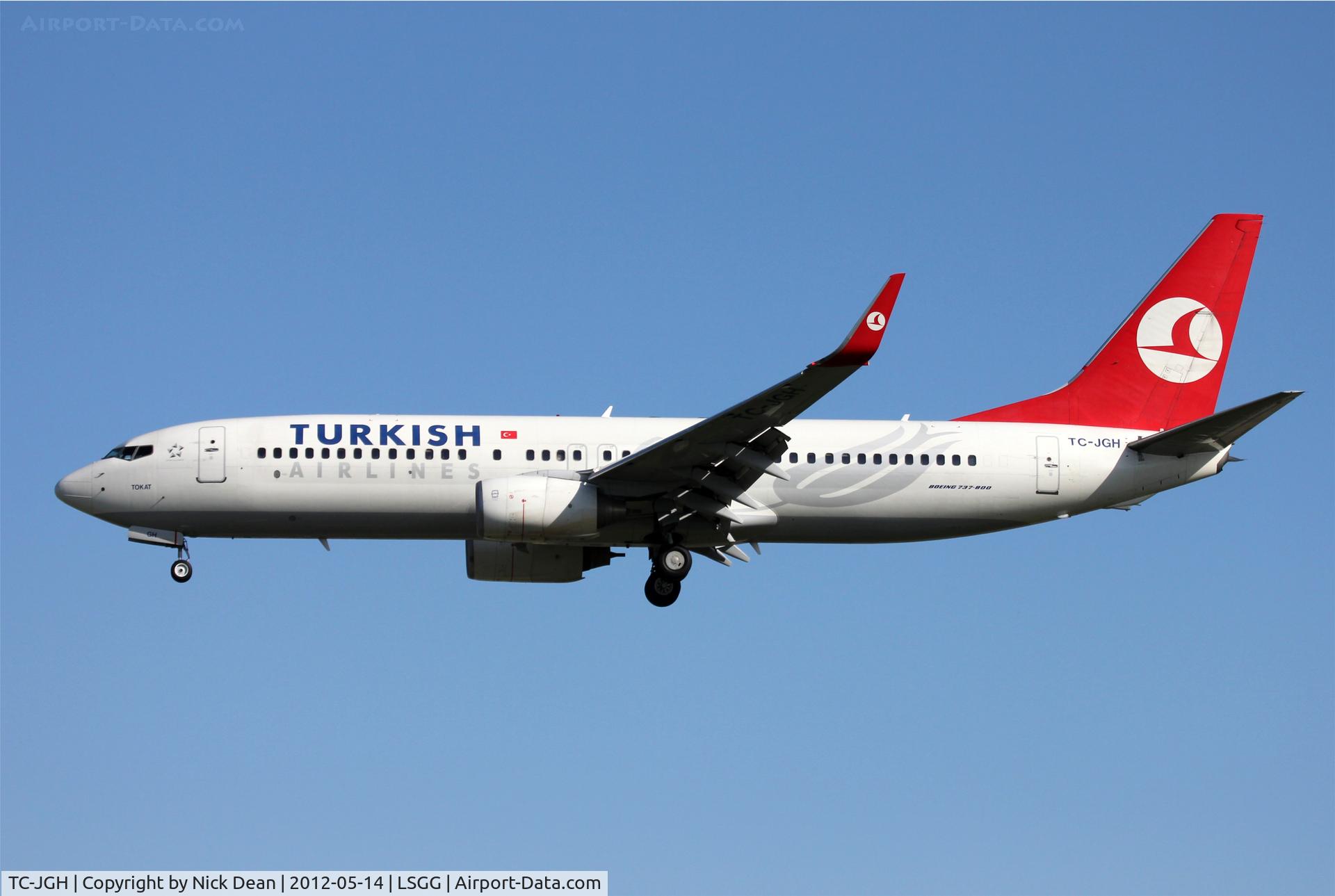 TC-JGH, 2006 Boeing 737-8F2 C/N 34406, LSGG/GVA EBACE 2012