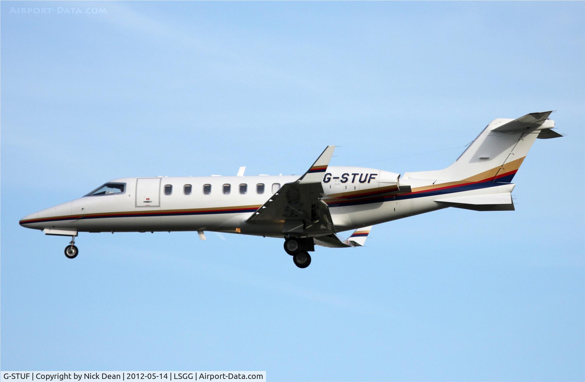 G-STUF, 2007 Learjet 45 C/N 45-2074, LSGG/GVA EBACE 2012