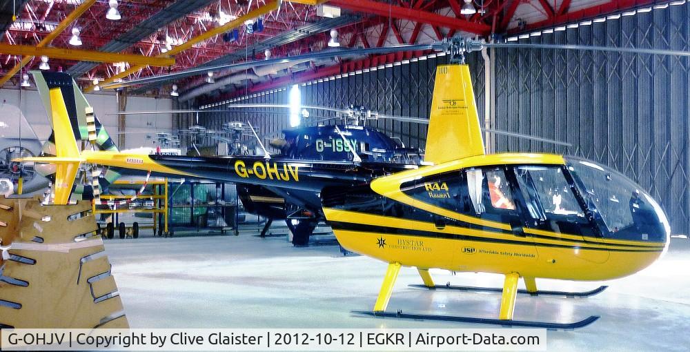 G-OHJV, 2007 Robinson R44 Raven I C/N 1722, Ex: N457R > G-OHJV - Originally owned to and currently with, HJV Ltd in August 2007.