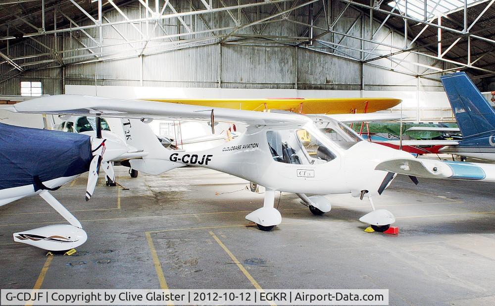 G-CDJF, 2005 Flight Design CT2K C/N 8104, Mainair built - Originally owned and currently in private hands since new