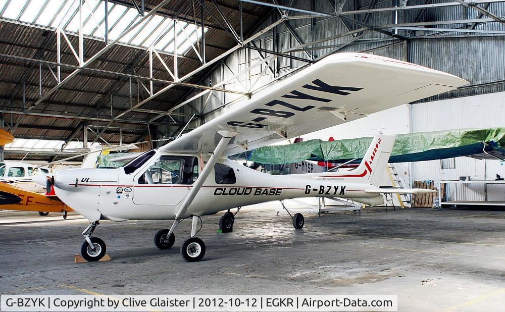 G-BZYK, 2002 Jabiru UL-450 C/N PFA 274A-13227, Originally owned in private hands June 2001 and currently with, Cloudbase Aviation G-BZYK since July 2003.