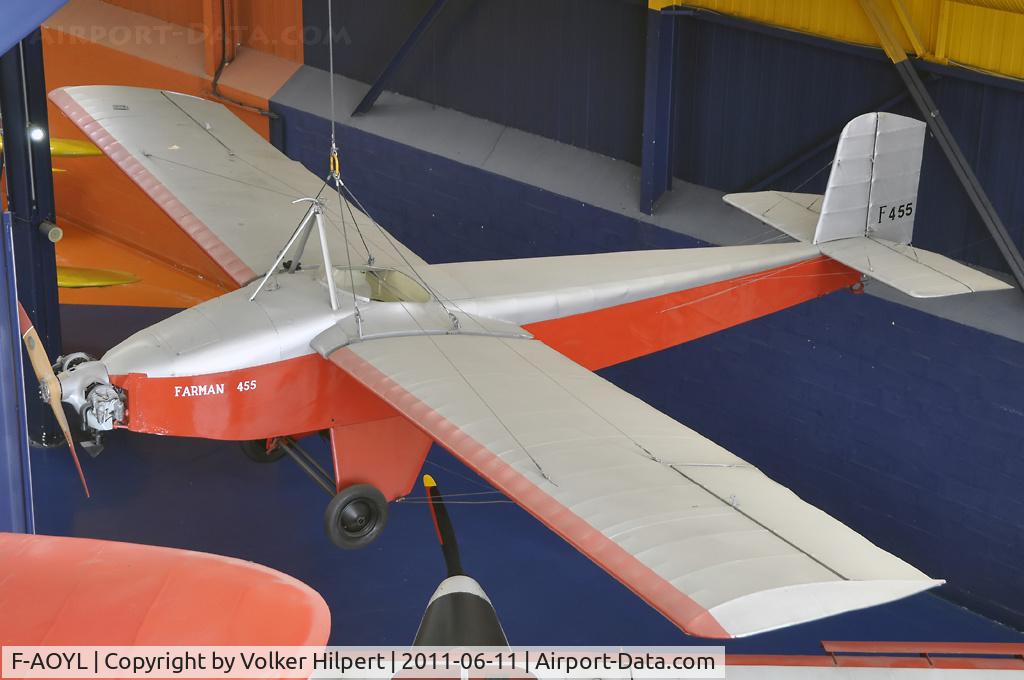 F-AOYL, 1936 Farman F455 Super Moustique C/N 01, at Le Bourget