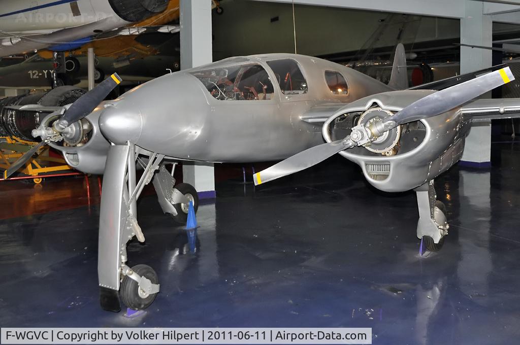 F-WGVC, 1954 Hirch MRA C.100 C/N 01, at Le Bourget