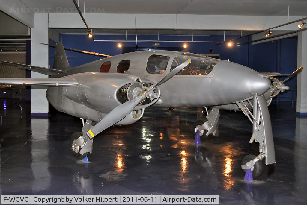 F-WGVC, 1954 Hirch MRA C.100 C/N 01, at Le Bourget