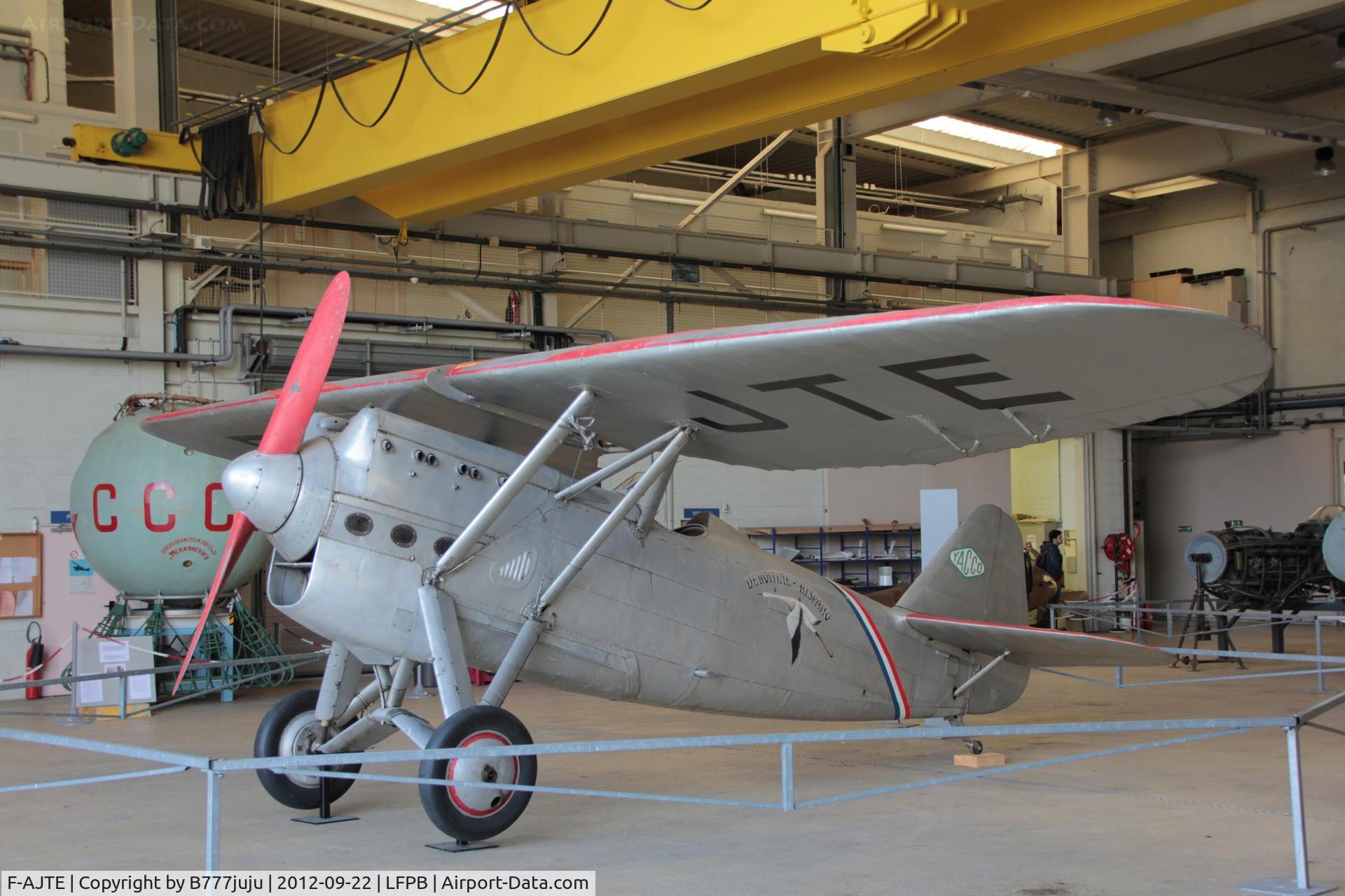 F-AJTE, Dewoitine D.530 C/N 06, preserved at Musée de l'Air