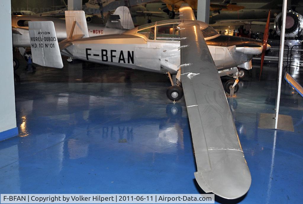 F-BFAN, Hurel-Dubois HD.10 C/N 01, at Le Bourget