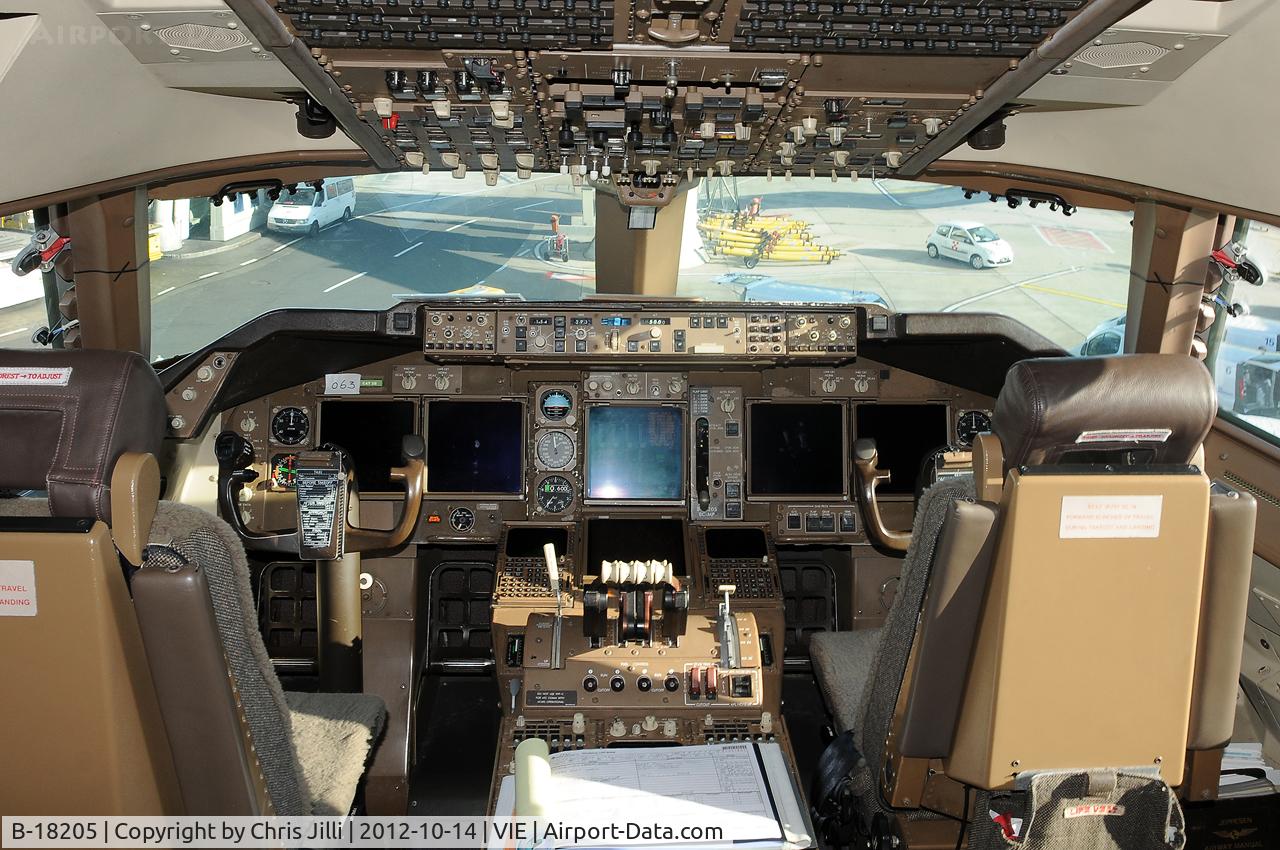 B-18205, Boeing 747-409 C/N 28712, China Airlines