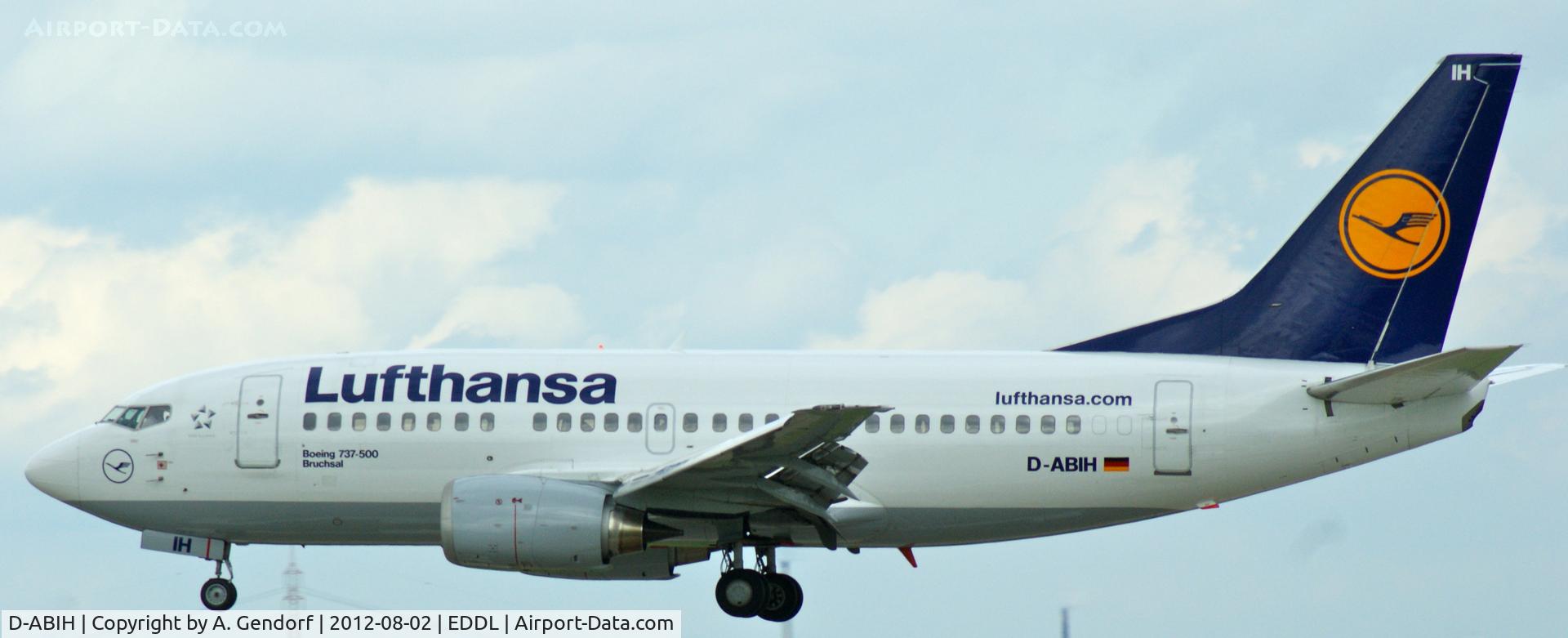 D-ABIH, 1991 Boeing 737-530 C/N 24821, Lufthansa, seen here landing at Düsseldorf Int´l (EDDL)