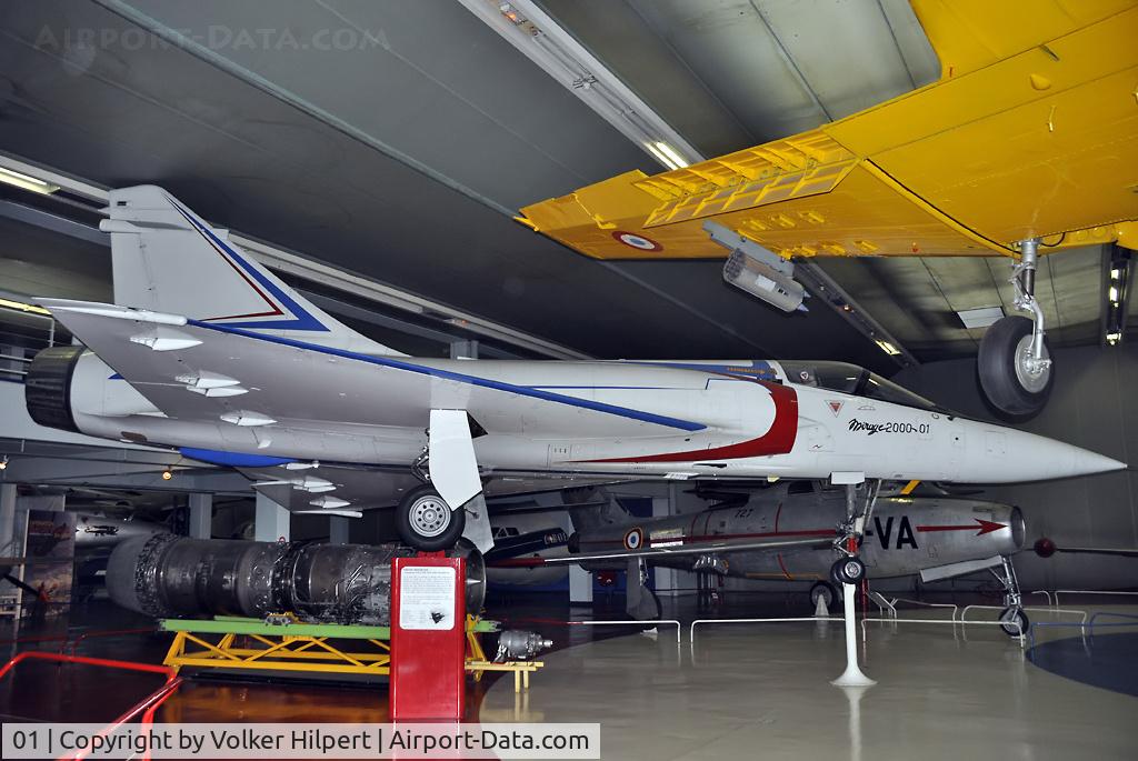 01, Dassault Mirage 2000-01 C/N 01, at Le Bourget