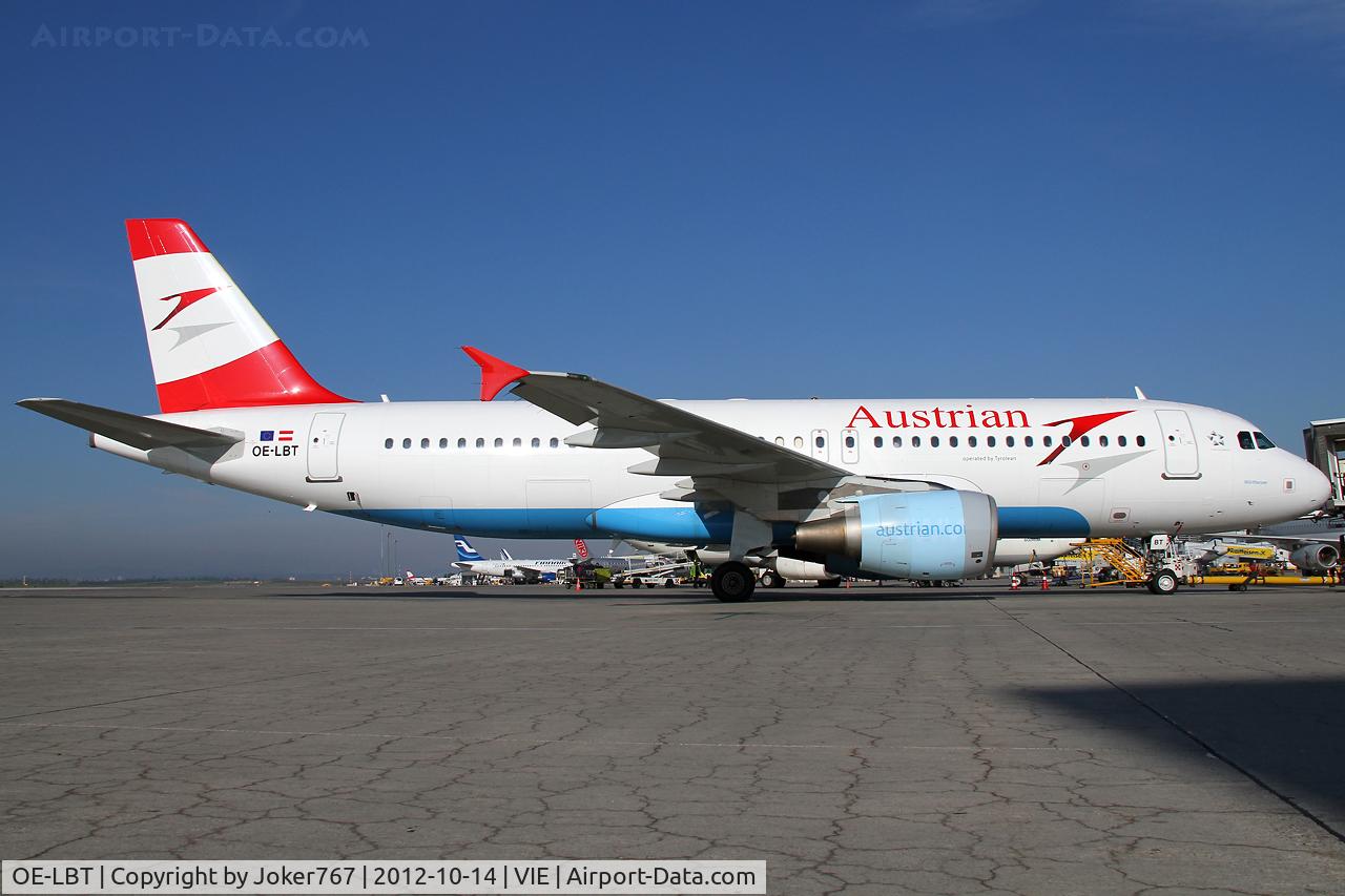 OE-LBT, 2000 Airbus A320-214 C/N 1387, Austrian Airlines