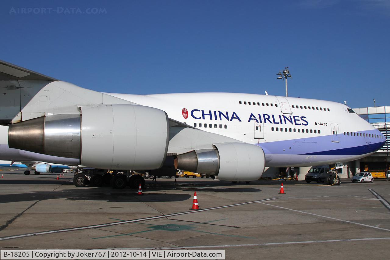 B-18205, Boeing 747-409 C/N 28712, China Airlines