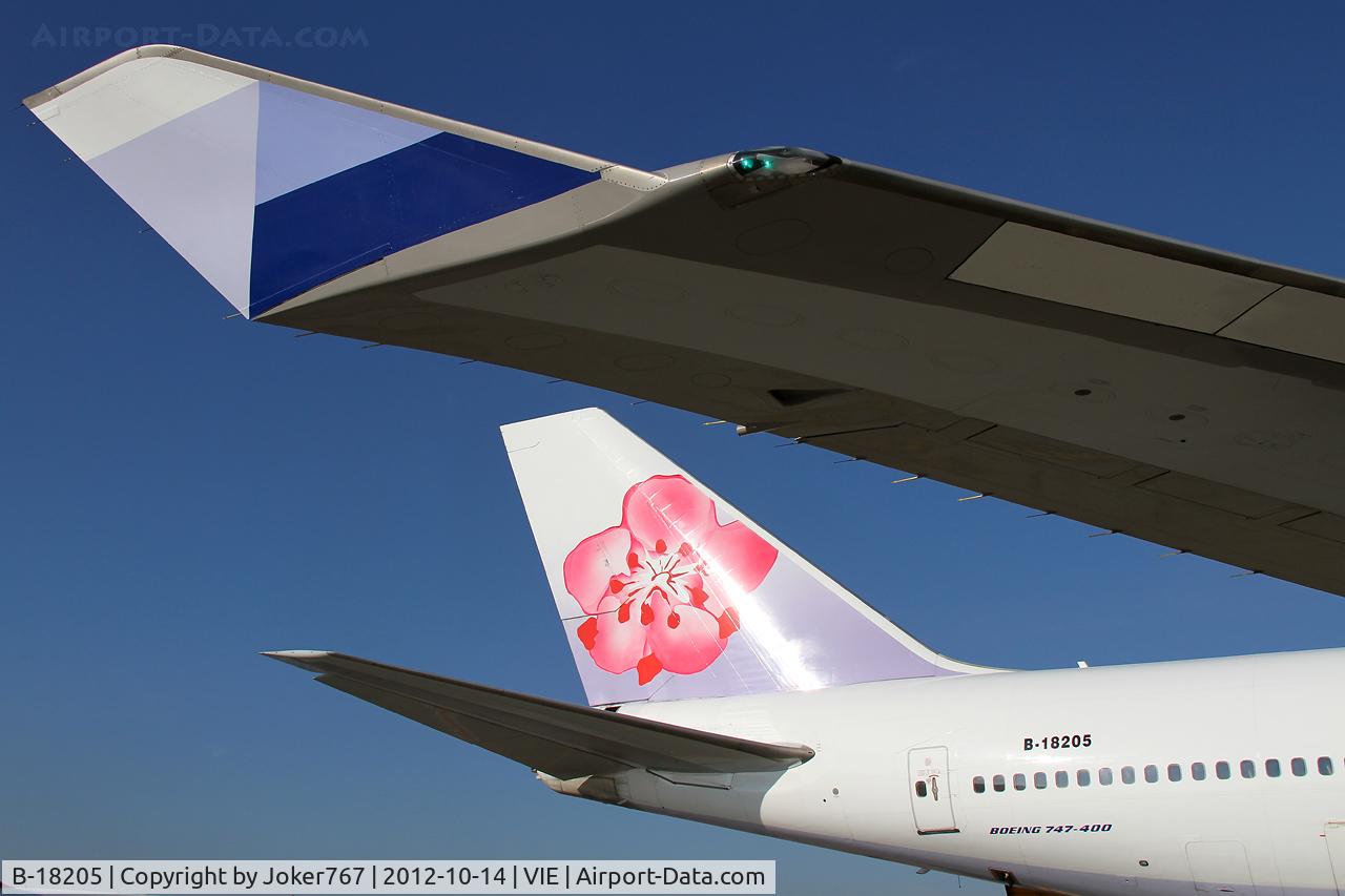 B-18205, Boeing 747-409 C/N 28712, China Airlines