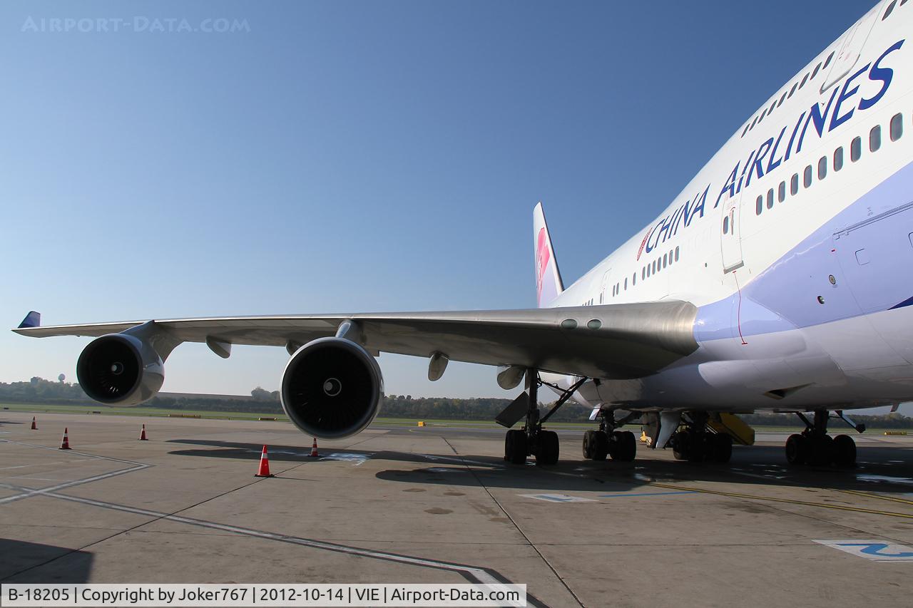 B-18205, Boeing 747-409 C/N 28712, China Airlines