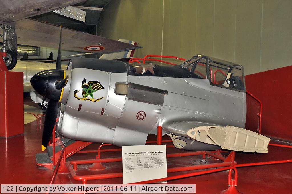 122, Morane-Saulnier MS.472 Vanneau C/N 122, at Le Bourget