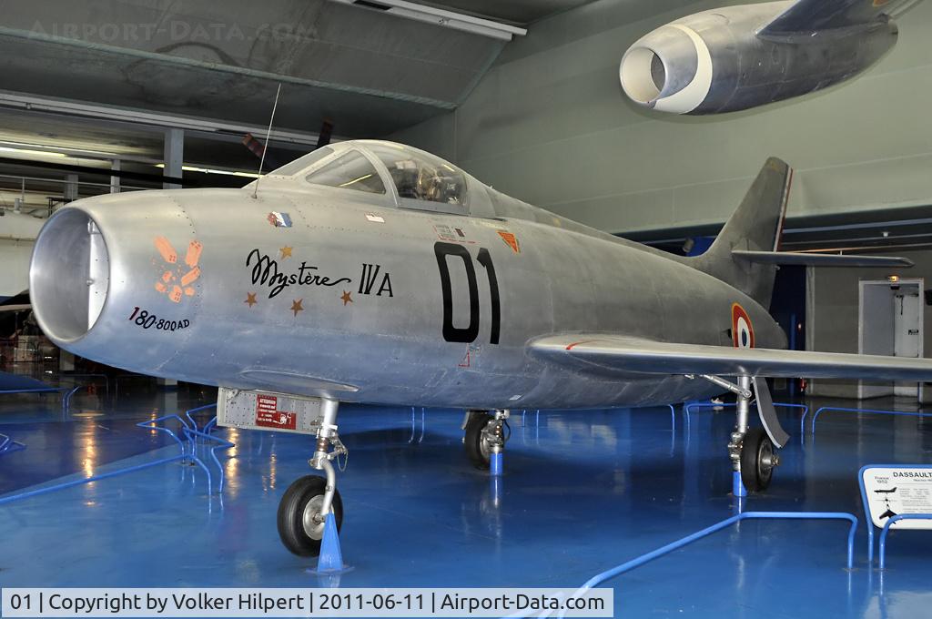 01, Dassault Mystere IVA C/N Not found 01, at Le Bourget