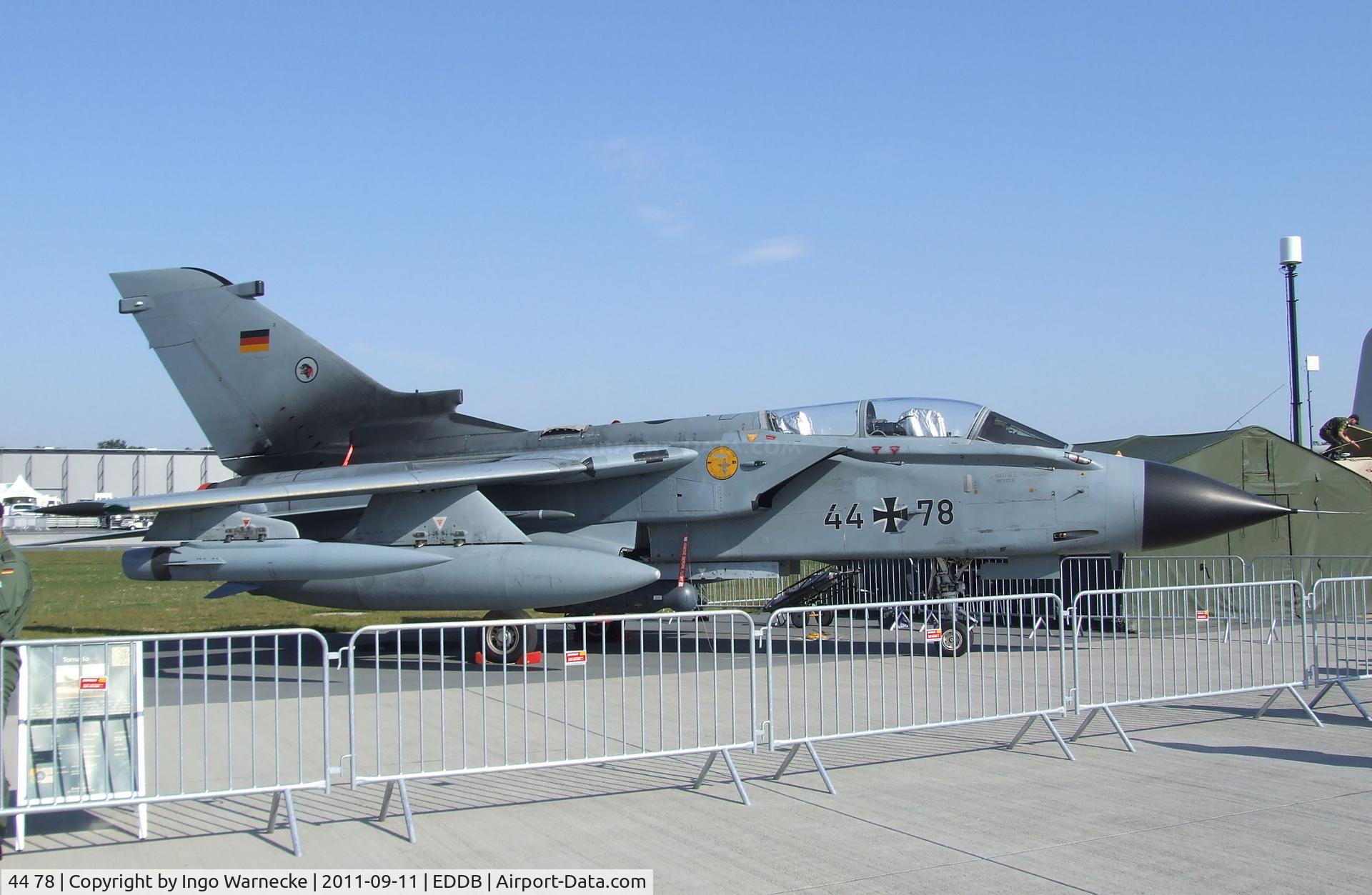 44 78, Panavia Tornado IDS C/N 451/GS131/4178, Panavia Tornado IDS of the Panavia Tornado IDS of the Luftwaffe (German air force) at the ILA 2012, Berlin