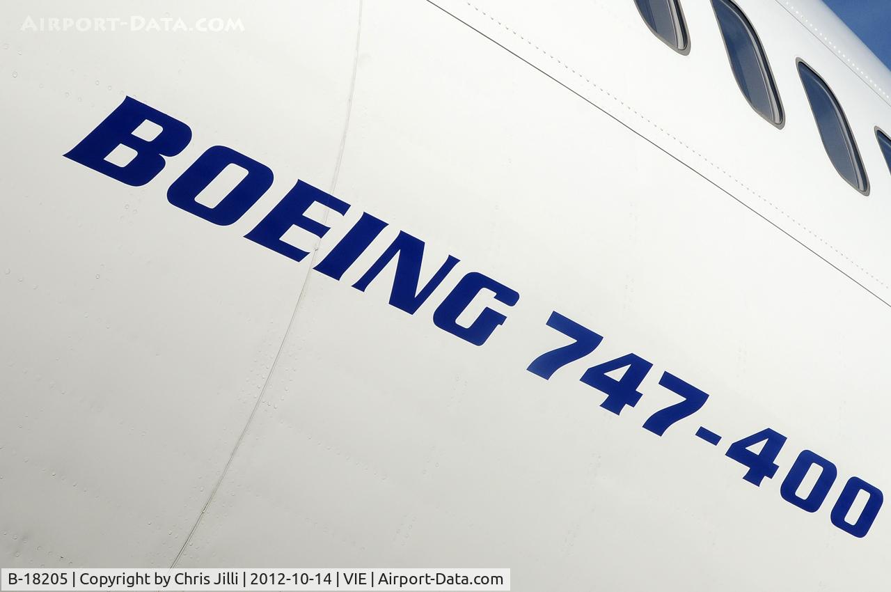 B-18205, Boeing 747-409 C/N 28712, China Airlines