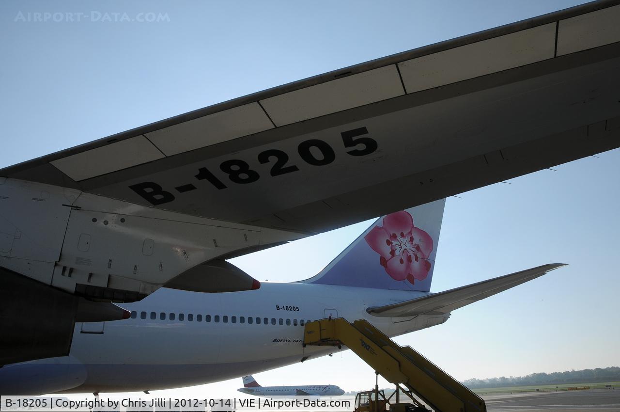 B-18205, Boeing 747-409 C/N 28712, China Airlines