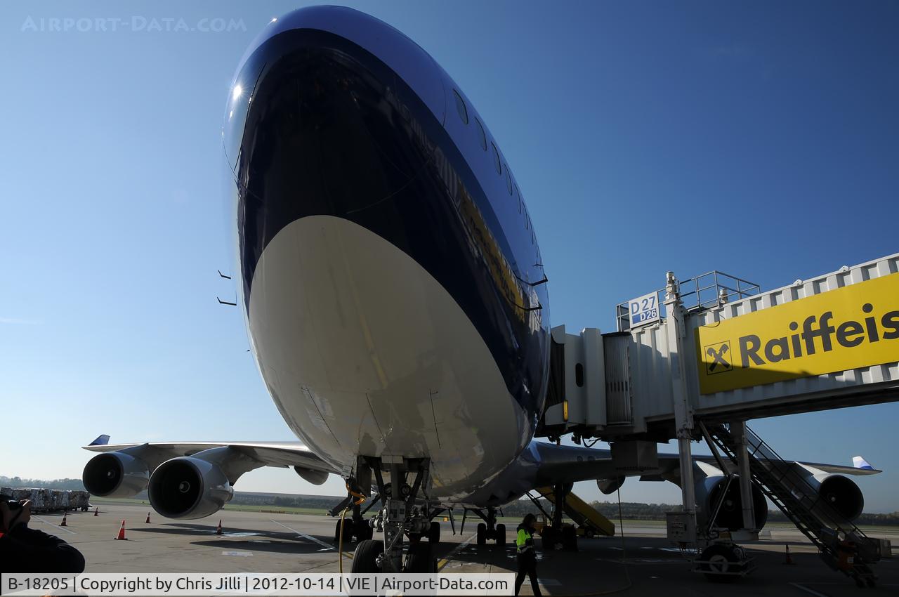 B-18205, Boeing 747-409 C/N 28712, China Airlines