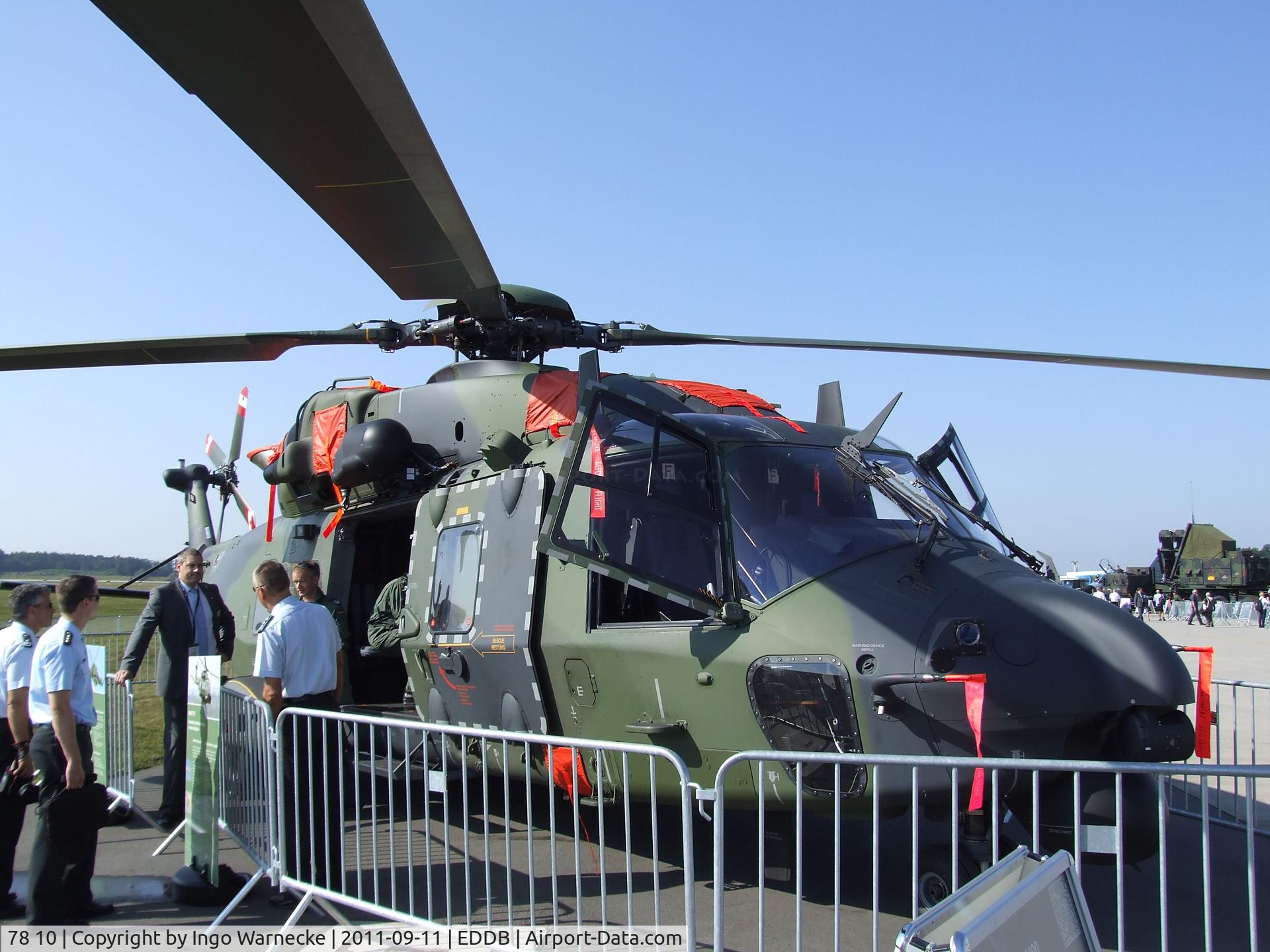 78 10, NHI NH-90 TTH Caiman C/N 1052/TGEA10, NHI NH90 TTH of the Heeresflieger (German army aviation) at the ILA 2012, Berlin