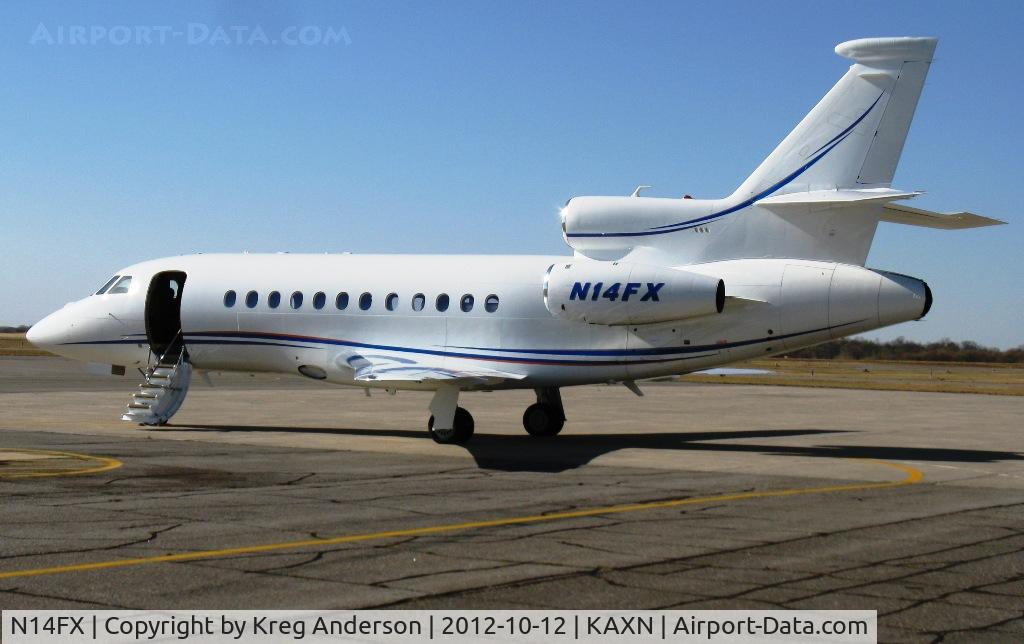 N14FX, Dassault Falcon 900EX C/N 624, Dassault Falcon 900EX on the ramp.