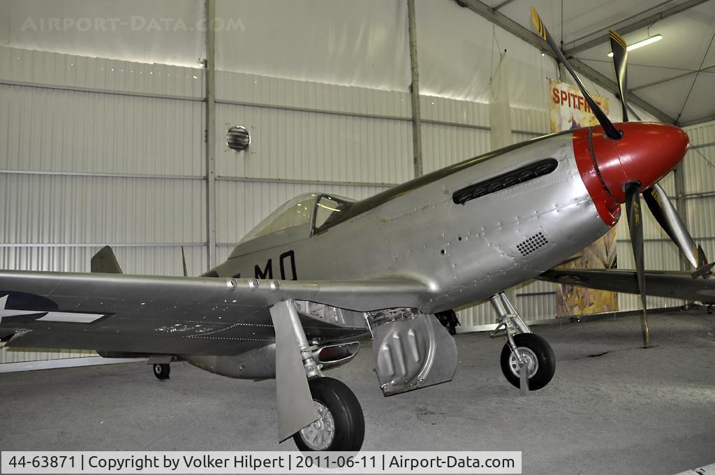 44-63871, 1944 North American P-51D Mustang C/N 122-31597 (N9722F), at Le Bourget