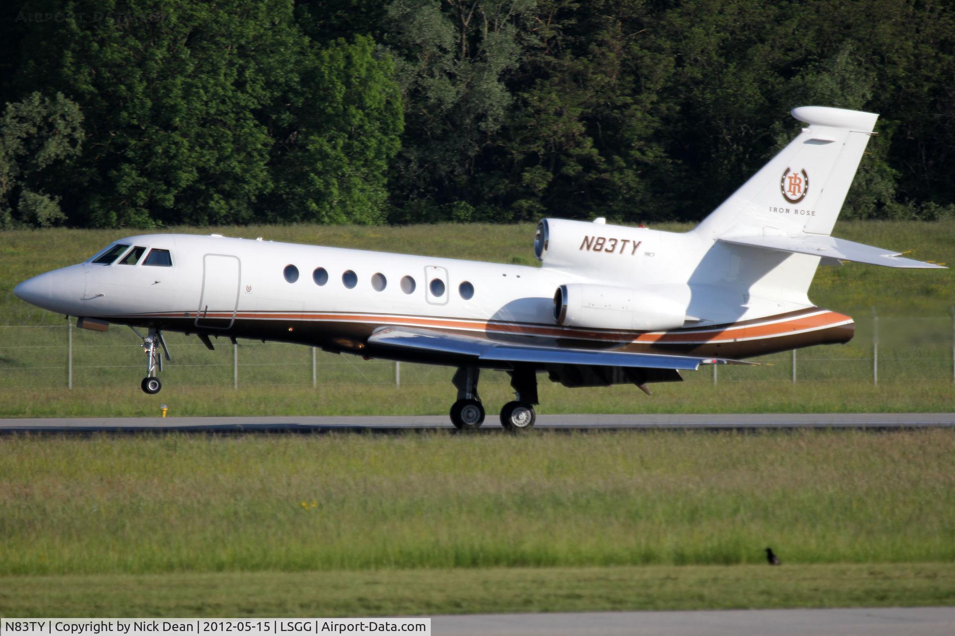 N83TY, 1999 Dassault Falcon 50 C/N 288, LSGG/GVA EBACE 2012