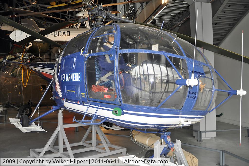2009, Sud Aviation SA-319B Alouette III C/N 2009, at Le Bourget code JBL