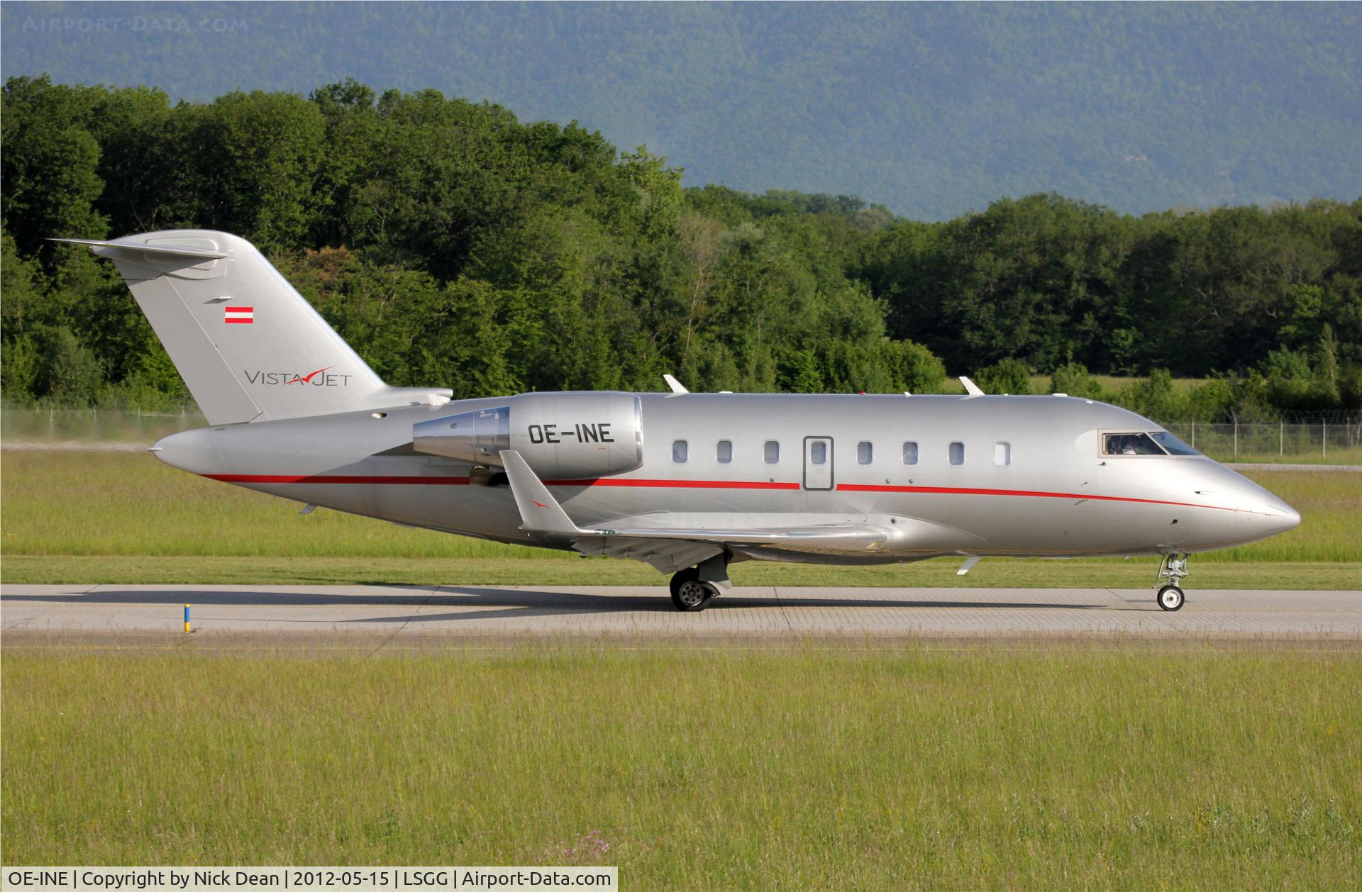 OE-INE, 2010 Bombardier Challenger 605 (CL-600-2B16) C/N 5842, LSGG/GVA EBACE 2012