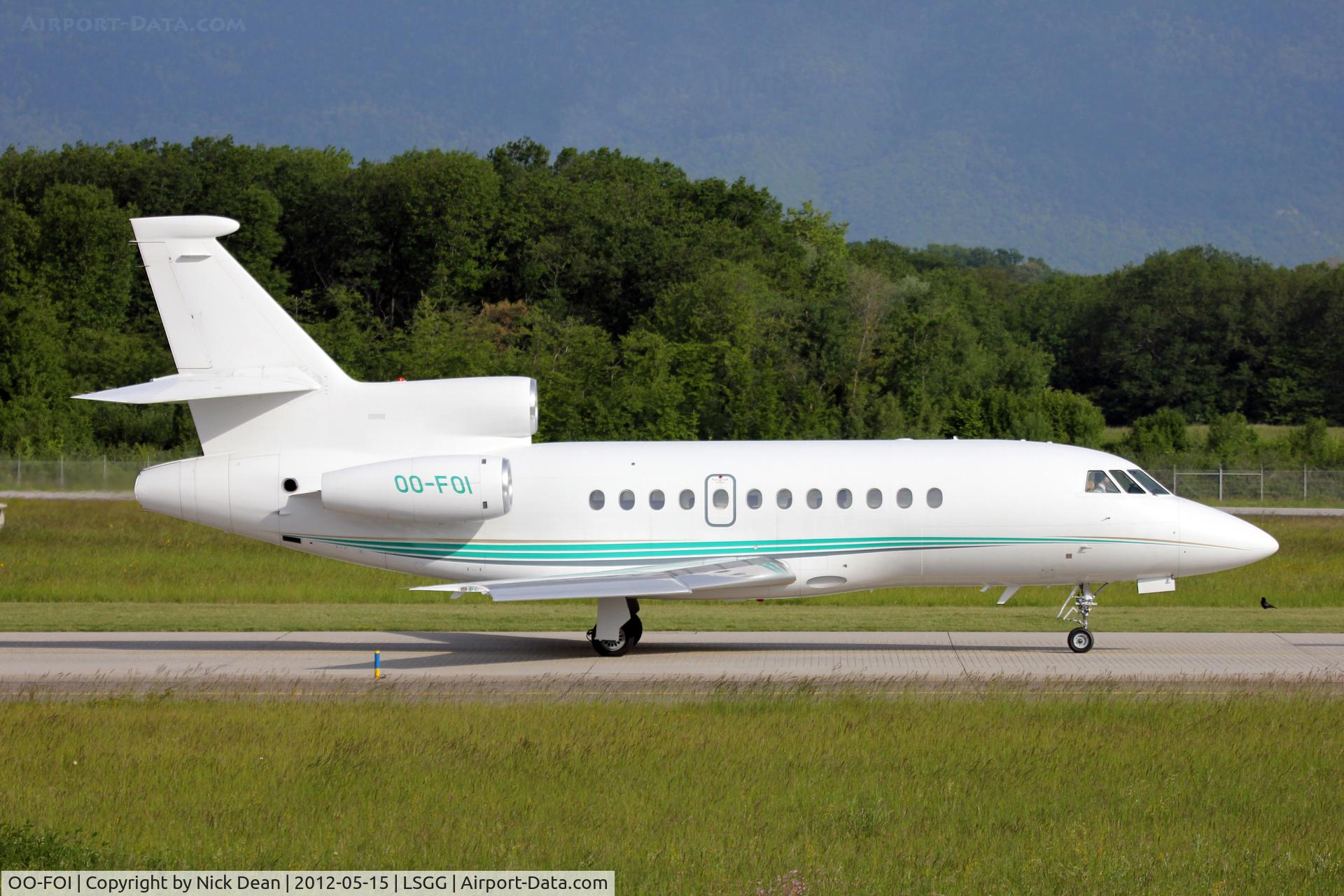 OO-FOI, 2004 Dassault Falcon 900EX C/N 121, LSGG/GVA EBACE 2012