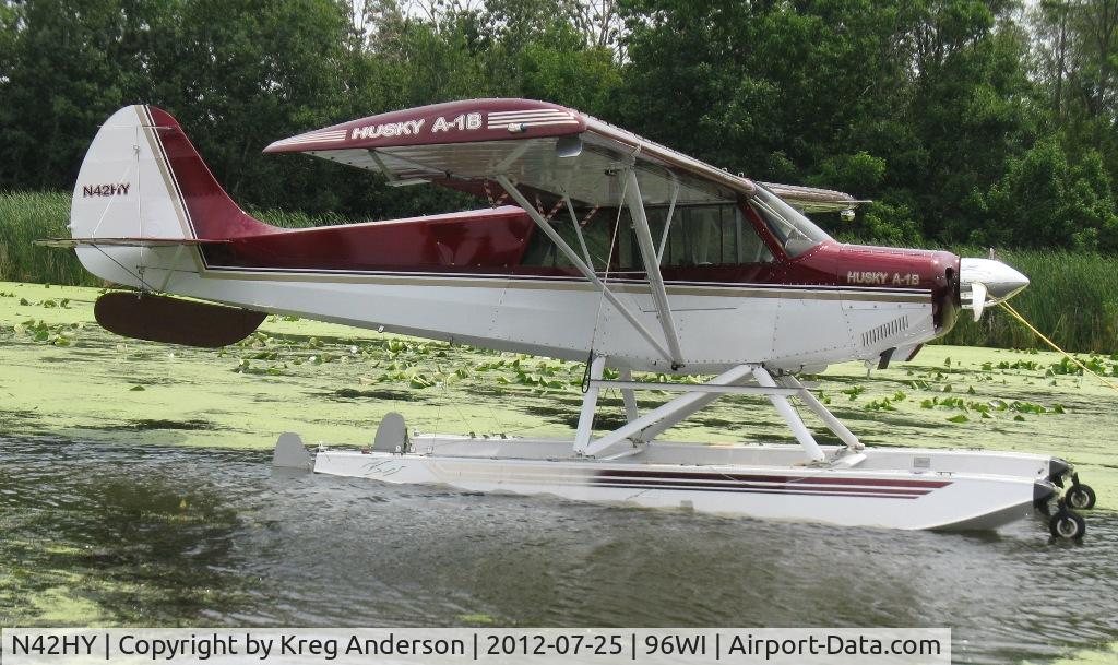 N42HY, 2002 Aviat A-1B Husky C/N 2202, EAA AirVenture 2012 Seaplane Base
