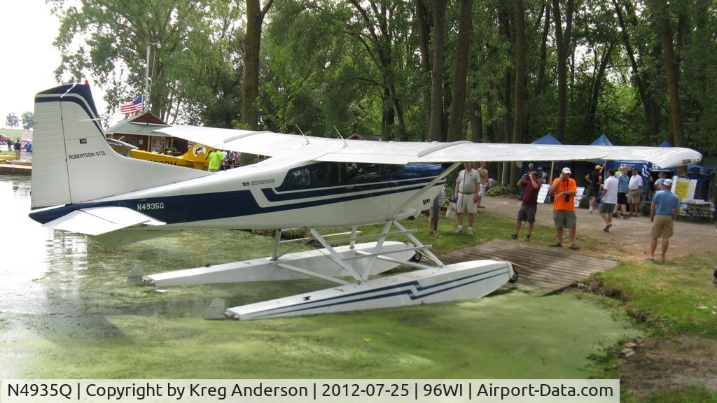 N4935Q, 1978 Cessna A185F Skywagon 185 C/N 18503578, EAA AirVenture 2012 Seaplane Base
