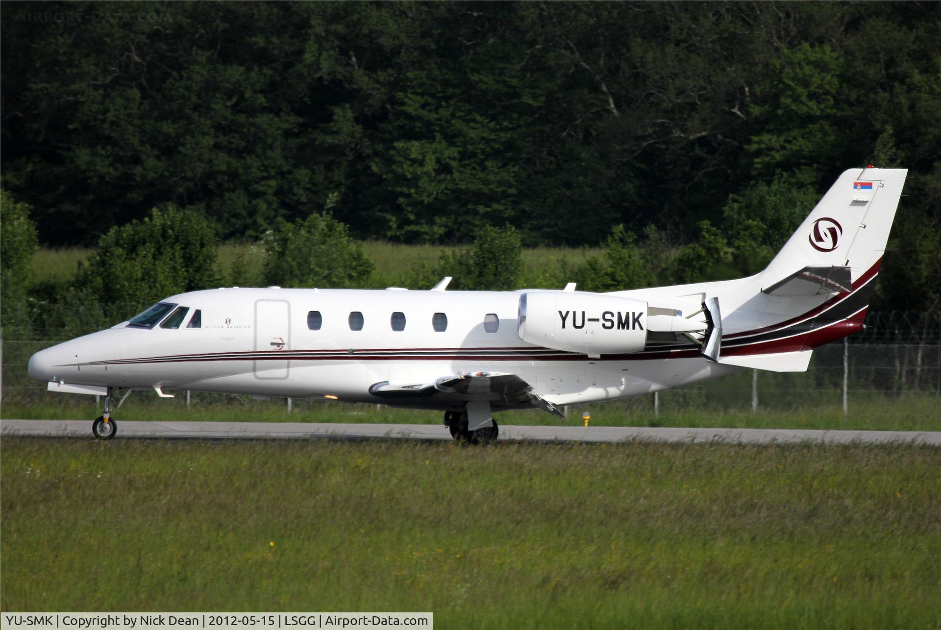 YU-SMK, 2006 Cessna 560XL Citation XLS C/N 560-5641, LSGG/GVA EBACE 2012