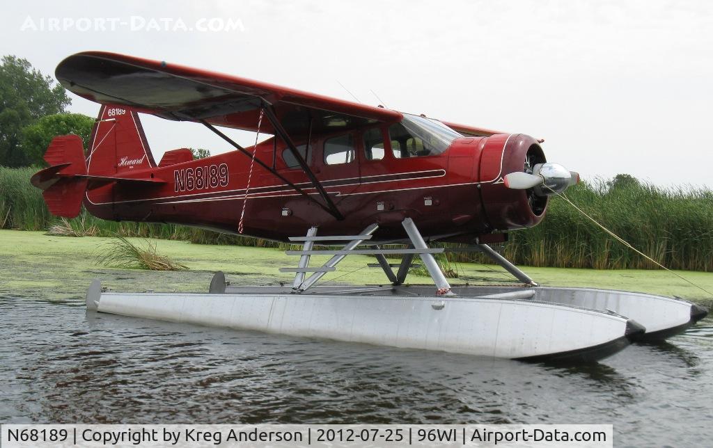 N68189, Howard Aircraft DGA-15P C/N 44927, EAA AirVenture 2012 Seaplane Base