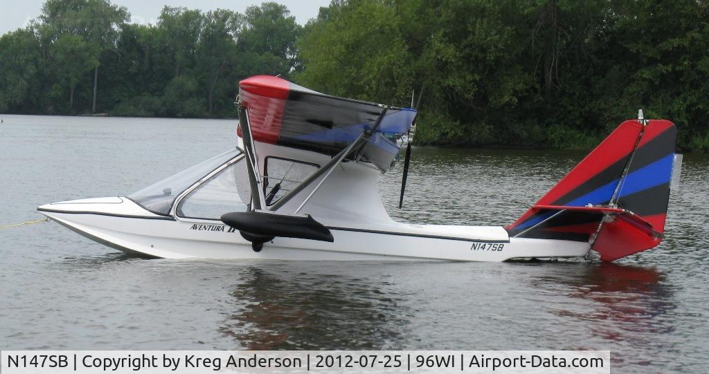 N147SB, Aero Adventure Aventura II C/N AA2A0121, EAA AirVenture 2012 Seaplane Base