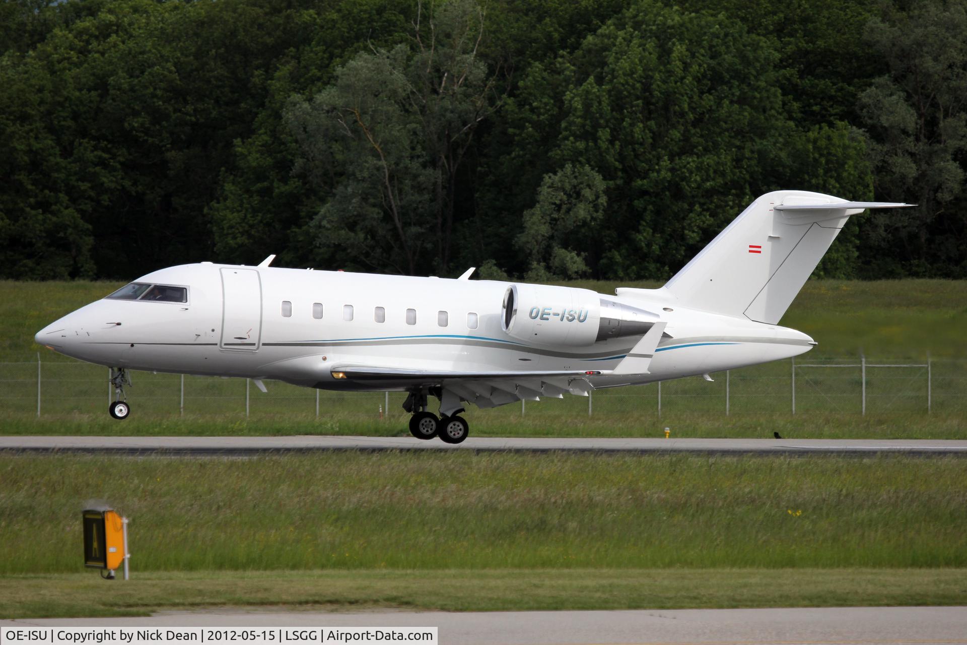 OE-ISU, 2008 Bombardier Challenger 605 (CL-600-2B16) C/N 5764, LSGG/GVA EBACE 2012