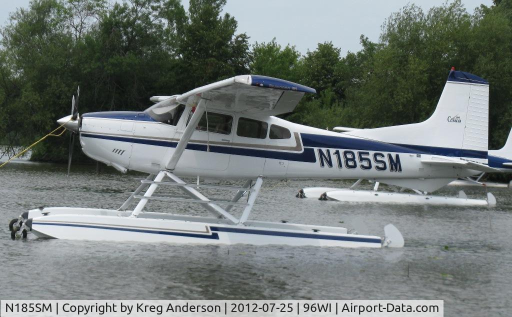 N185SM, 1976 Cessna A185F Skywagon 185 C/N 18503068, EAA AirVenture 2012 Seaplane Base