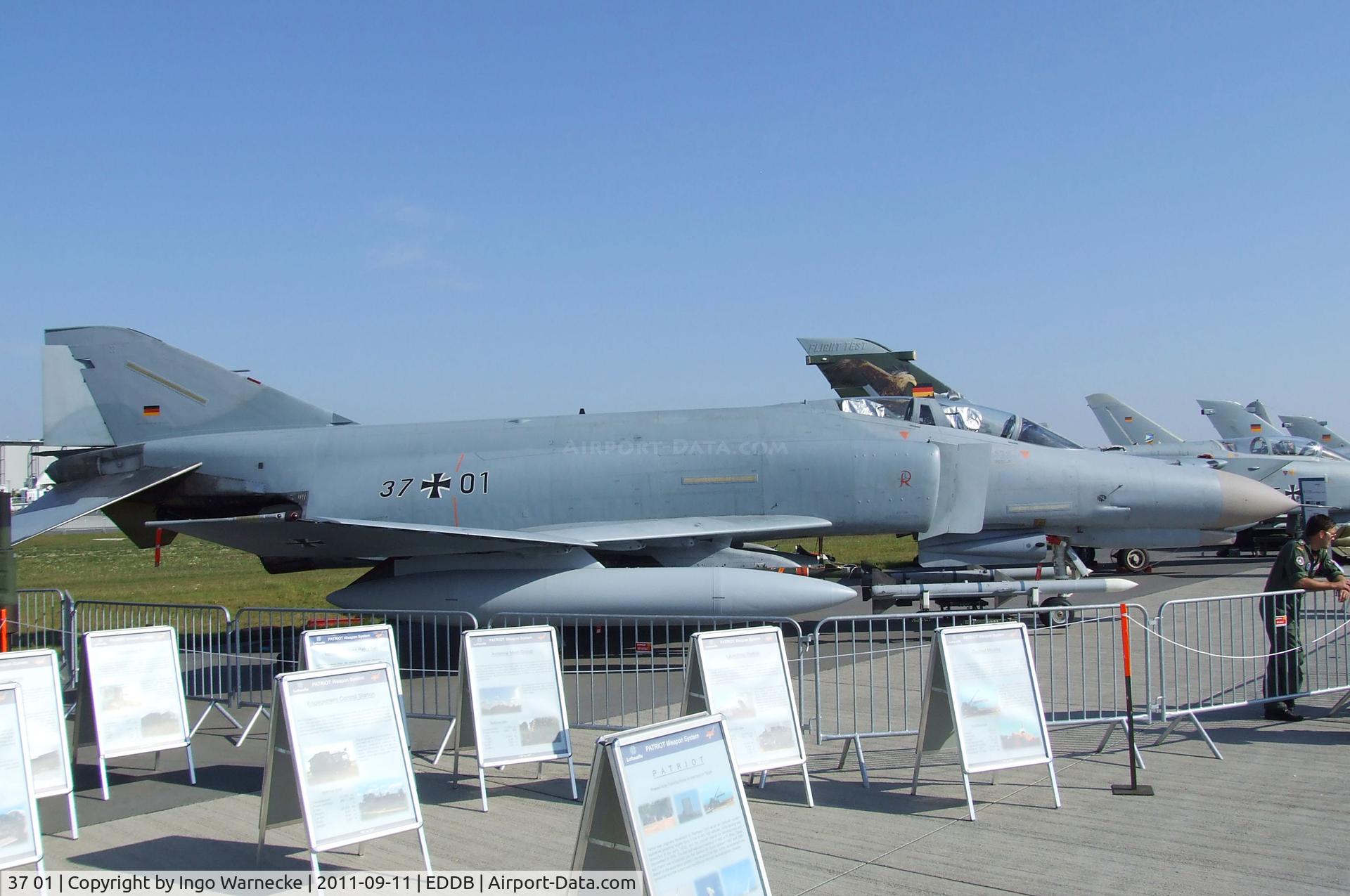 37 01, 1972 McDonnell Douglas F-4F Phantom II C/N 4330, McDonnell Douglas F-4F Phantom II of the Luftwaffe (German air force) at the ILA 2012, Berlin