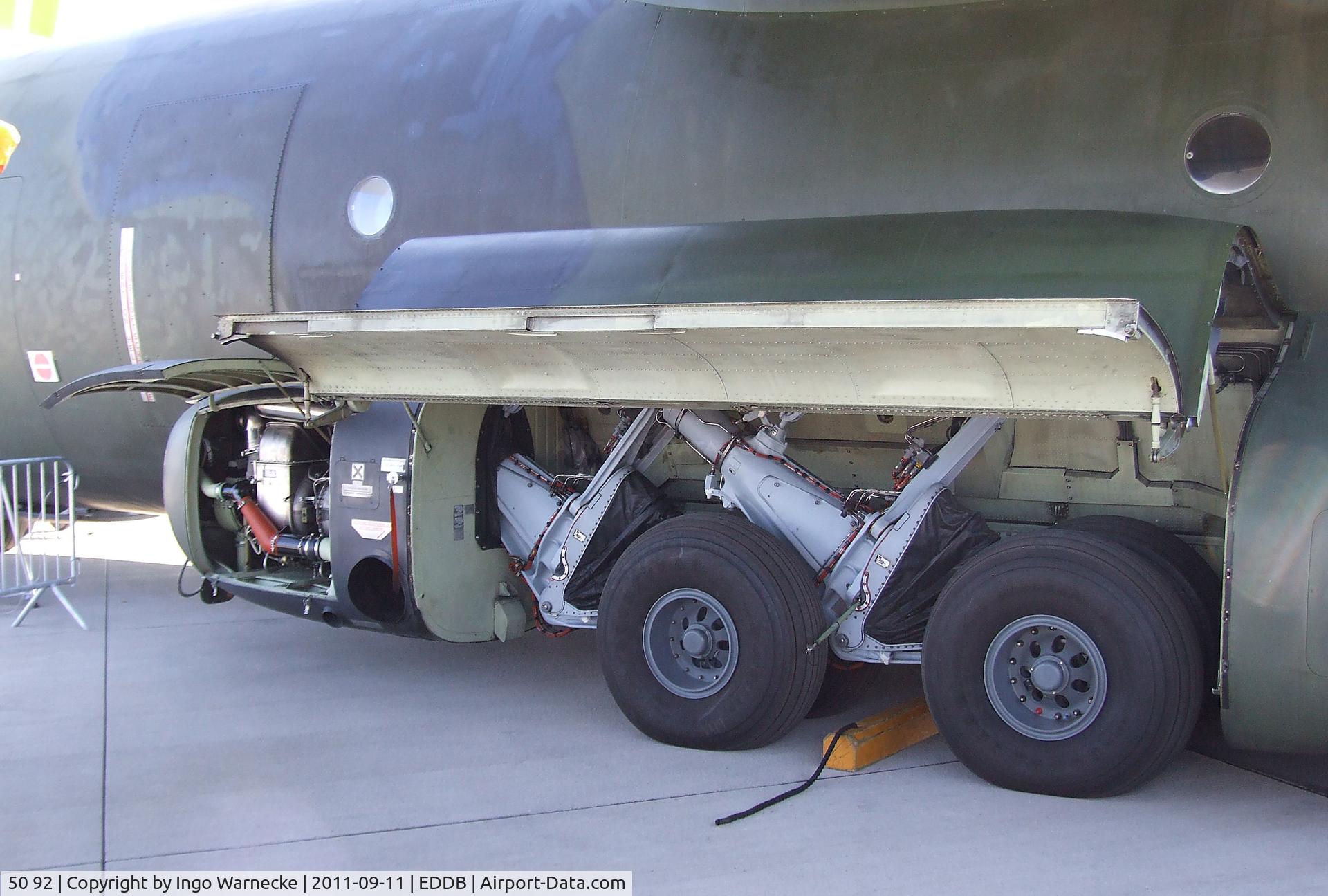 50 92, Transall C-160D C/N D129, Transall C-160D of the Luftwaffe (German air force) at the ILA 2012, Berlin