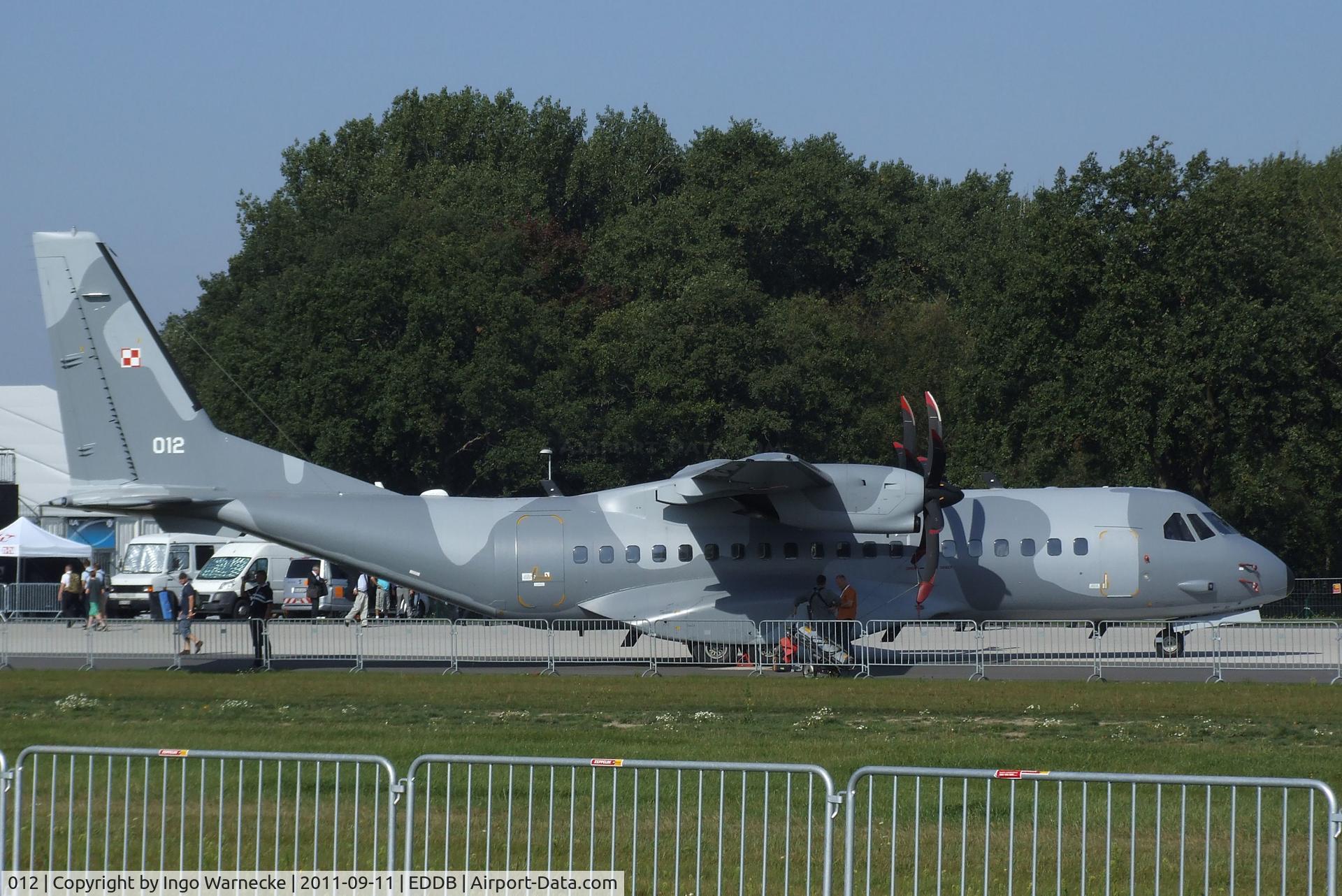 012, 2003 CASA C-295M C/N S-010, CASA C.295M of the Polish air force at the ILA 2012, Berlin