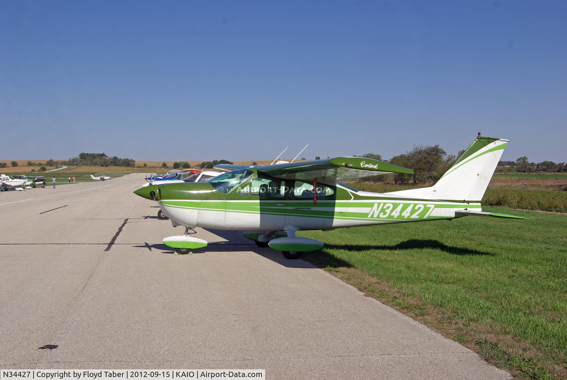 N34427, 1972 Cessna 177B Cardinal C/N 17701797, Fly Iowa 2012 Attendee